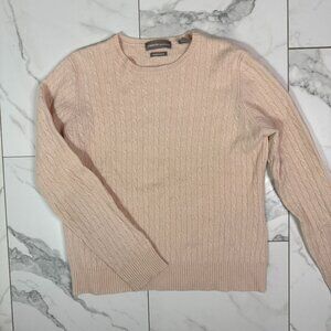 Valerie Separates Women's 100%  Pink Cashmere Sweater Size M